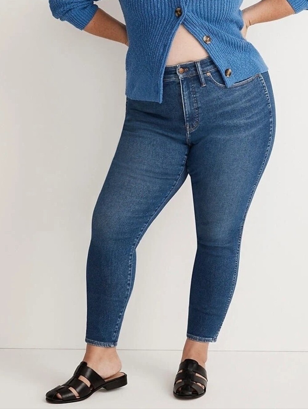 Madewell 10" Skinny High Rise Jeans Womens Size 36